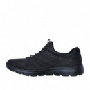 Skechers Zapatillas Summits Negras 150113-BBK