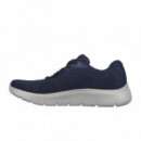 Skechers Zapatillas Go Walk Flex Marinas 216486-NVGY
