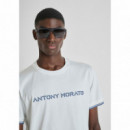 Antony Morato Camiseta regular fit de algodón MMKS02623 FA100240-1011