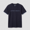 Antony Morato Camiseta regular fit de algodón MMKS02623 FA100240-7139