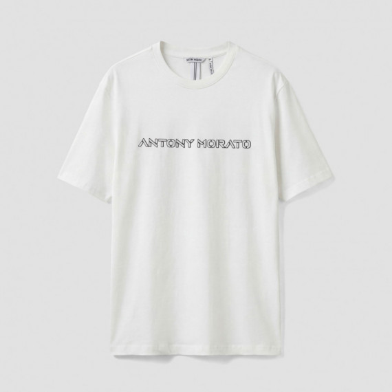 Antony Morato Camiseta regular fit de cuello redondo MMKS02642 FA100240-1011