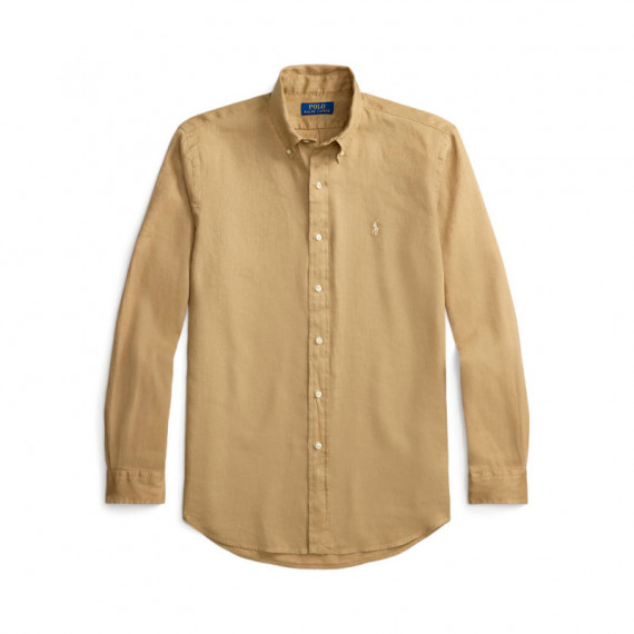 Camisa de lino Custom Fit