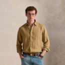 Camisa de lino Custom Fit