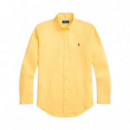 Camisa de lino Custom Fit