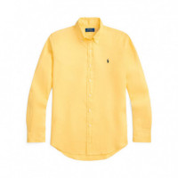 Camisa de Lino Custom Fit  RALPH LAUREN