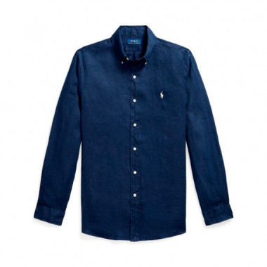 Camisa de lino Custom Fit