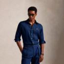 Camisa de lino Custom Fit