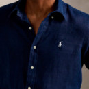 Camisa de lino Custom Fit