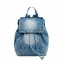 Mochila pequeña charms denim