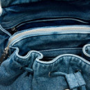 Mochila pequeña charms denim