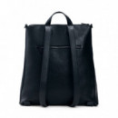 Mochila mediana apliques Mickey Mouse