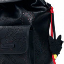 Mochila pequeña troquelada