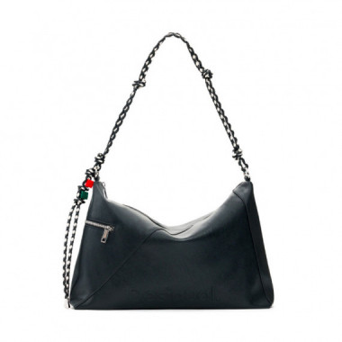 Bolso grande logo charm