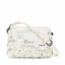 Bolso mediano lettering