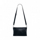 Bolso pequeño solapa bordados