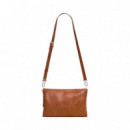 Bolso mediano logo charm