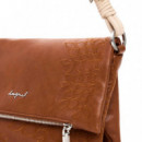 Bolso mediano logo charm