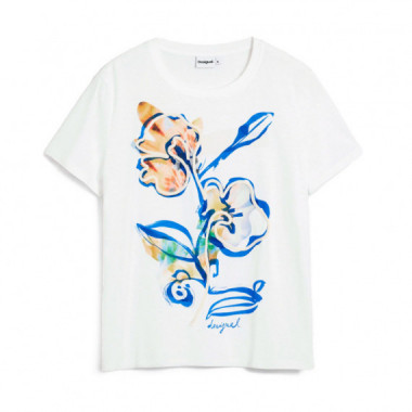 Camiseta jard&iacute;n flores