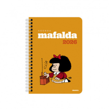 MAFALDA 2026, ANILLADA MODULOS NARANJA