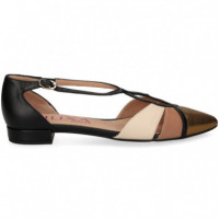 EMPEINE CIRCULO MULTI BRONCE+NEGRO