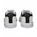 TALON NEGRO DEPORTIVO BLANCO