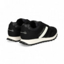 BANDA BLANCO DEPORTIVO TEXTIL NEGRO