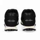 BANDA BLANCO DEPORTIVO TEXTIL NEGRO