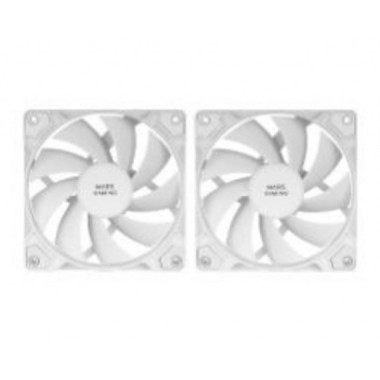 Ventilador Mars Gaming MF-PROX2 120mm 1200rpm Kit 2 Unidades Blanco (MFPROX2W)
