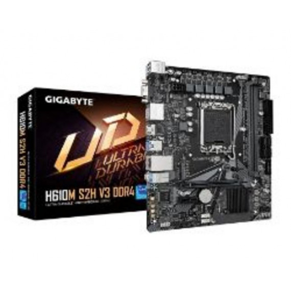 Placa Base Gigabyte H610M S2H V3 (1700) 2DDR4 HDMI VGA DVI DP mATX