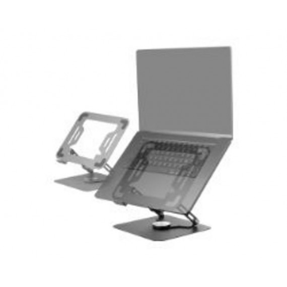 Soporte Mars Gaming 17" Giratorio Plegable Acero Negro (MARSN)