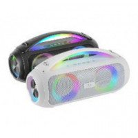 Altavoz Portátil Mars Gaming 50W RGB Bluetooth 5.3 USB-A/C Blanco (MSPULSEW)
