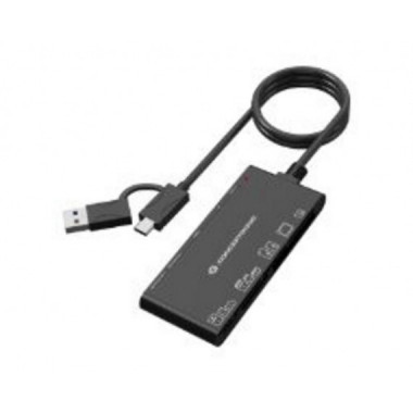 Lector de Tarjetas CONCEPTRONIC 7en1 USB-A/C 3.0 (BIAN10B)
