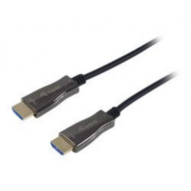 Cable EQUIP HDMI A 2.0 M/M 4K/60Hz 20m Negro (119439)