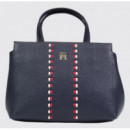 TOMMY HILFIGER - TH TIMELESS MINI SATCHEL - DW6 - F|AW0AW18154/DW6