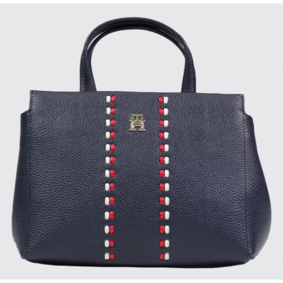 TOMMY HILFIGER - TH TIMELESS MINI SATCHEL - DW6 - F|AW0AW18154/DW6