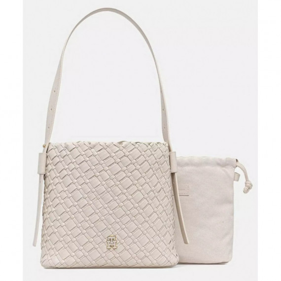 TOMMY HILFIGER - TH BRAIDED SHOULDER BAG - AEO - F|AW0AW18160/AEO