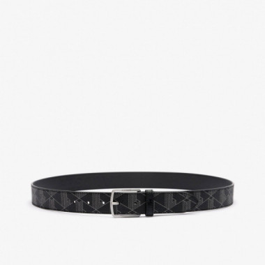 35 PRINT MONOGRAM BELT MONOGRAM NOIR GRI