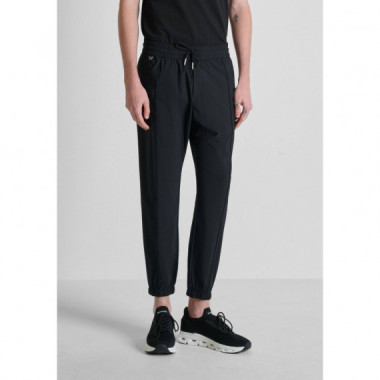 TROUSERS NATE REGULAR FIT  NERO