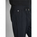 TROUSERS NATE REGULAR FIT  NERO