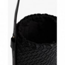 TH BRAIDEDSHOULDER BAG BLACK