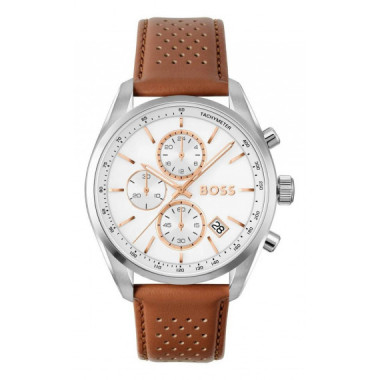 RELOJ GRANDPRIX C/MARRON