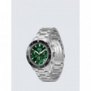 RELOJ SEALINER PLATEADO E/VERDE