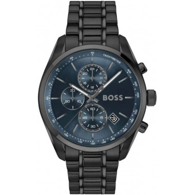 RELOJ GRANDPRIX NEGRO E/AZUL