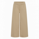 Pantalones ICHI Kate Wide Sepia Tint