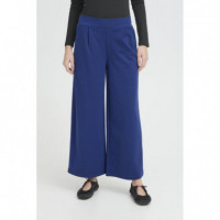 Pantalones ICHI Kate Wide Blueprint