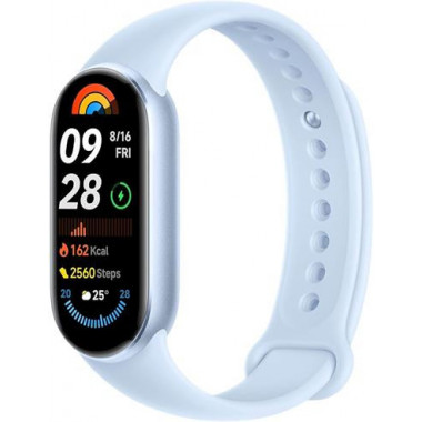 XIAOMI Pulsera Actividad MI Smart BAND 9 Azul Monitor Sue&ntilde;o, Ritmo Cardiaco, Resistente al Agua