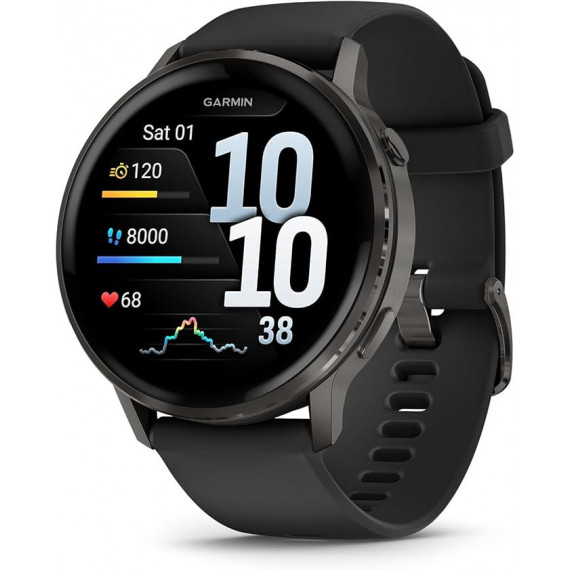 Smartwatch Garmin Venu 4 con GPS 45mm Negro