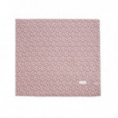 Set Sábana Ajustable Capazo + Muselina Cherry Pasito A Pasito