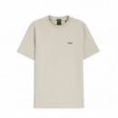 Boss Green Camiseta básica beige 50506373-275