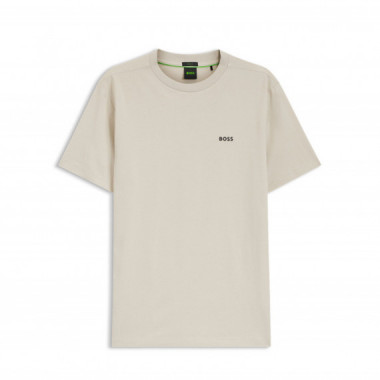 Boss Green Camiseta b&aacute;sica beige 50506373-275